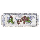 Coffret de 1 plat � cake fruit - 38x14,5 cm