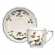Coffret de 6 tasses et soucoupes caf� - 11 cl - diam. 14 cm