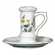 Coffret de 1 bougeoir anse haute - H 9,8 cm