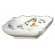 Coffret de 1 coupe carrée épure - 29,5x26,5 cm