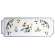 Coffret de 1 plat � cake - 38x14,5 cm