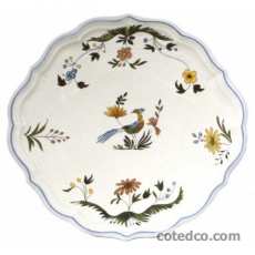 Coffret de 1 plat � g�teaux - diam. 31,7 cm
