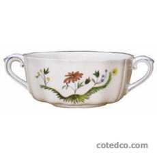 Coffret de 6 tasses � bouillon, 2 anses - 40 cl