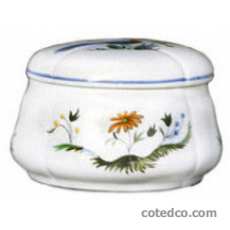 Coffret de 1 bonbonni�re lob�e - diam. 11,4 cm