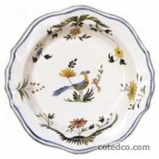 Coffret de 1 cendrier Louis XV - diam. 14,5 cm