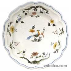 Coffret de 1 plat rond plat n� 6 - diam. 31 cm