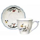 Coffret de 6 tasses et soucoupes th� U.S. - 25 cl - diam. 15,3 cm