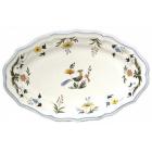 Coffret de 1 plat ovale n� 6 - 41x26,2 cm