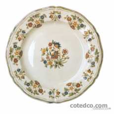 Coffret de 1 plat rond creux n� 4 - diam. 31,6 cm