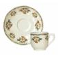Coffret de 6 tasses et soucoupes caf� - 11 cl - diam. 14 cm