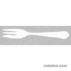Service 12 Fourchettes G�teaux Finition Brillant