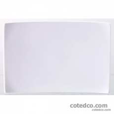 Assiette rectangle PM