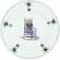 Assiette dessert d�cor Rocking chair