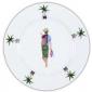 Assiette dessert d�cor P�cheur