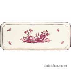Coffret de 1 plat � cake - 38x14,5 cm
