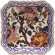 Coffret de 1 porte-carte Pompadour  n� 1 - 15x15 cm
