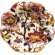 Coffret de 1 plateau Delft grosses c�tes - diam. 22,4 cm