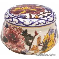 Coffret de 1 bonbonni�re lob�e - diam. 11,4 cm