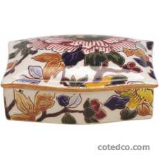 Coffret de 1 bonbonni�re Louis XV - 9,8x7,7 cm