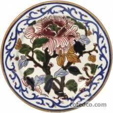 Coffret de 1 dessous de carafe - diam. 12,8 cm