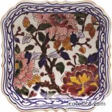 Coffret de 1 porte-carte Pompadour  n� 1 - 15x15 cm