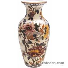 Coffret de 1 potiche cannel�e n� 2 - H. 36 cm