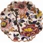 Coffret de 1 plateau Rouen dentel� - diam. 21,2 cm
