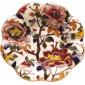 Coffret de 1 plateau Delft grosses c�tes - diam. 22,4 cm