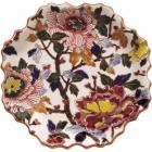 Coffret de 1 plateau Rouen dentel� - diam. 21,2 cm