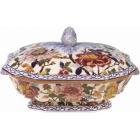 Coffret de 1 soupi�re d�corative Louis XV - 21,5x33,5x25