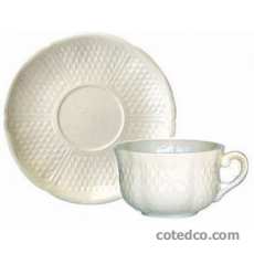 Coffret de 6 tasses et soucoupes th� - 18 cl - diam. 16 cm