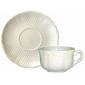 Coffret de 6 tasses et soucoupes th� - 18 cl - diam. 16 cm
