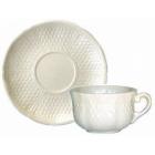 Coffret de 6 tasses et soucoupes th� - 18 cl - diam. 16 cm