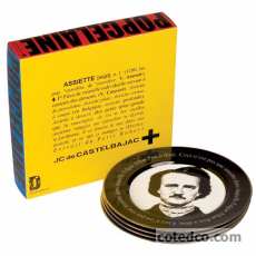 Coffret 4 Assiettes plates diam 265mm Portraits Romantique