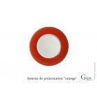 Assiettes De Pr�sentation Orange - diam. 32,5 cm