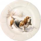Coffret de 6 Assiettes dessert Chien assorties - diam. 23,2 cm