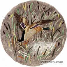 Coffret de 1 Assiette plate Canard - diam. 26,3 cm