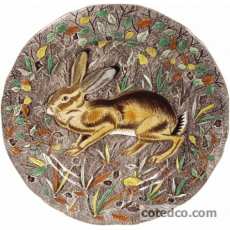 Coffret de 1 Assiette plate Li�vre - diam. 26,3 cm