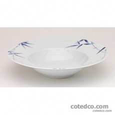 Assiette creuse � aile