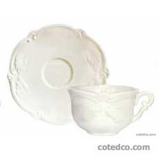 Coffret de 6 tasses et soucoupes th� - 20 cl - diam. 16,4 cm