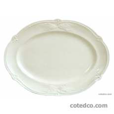 Coffret de 1 plat ovale n� 6 - 38,6x28,5 cm