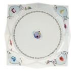 Assiette plate carr�e 23x23cm