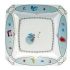 Assiette dessert carr�e 21.5x21.5cm