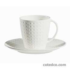 Tasse th� et sous-tasse  20 cL