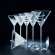 Coffret 6 coupes � cocktail 24cl Assorties