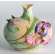 Vase ht : 36.5cm