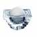 Coffret de 1 Bougeoir Reversible + Bougie  10 cm