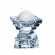 Coffret de 1 Bougeoir Diabolo Pm + Bougie  7 cm