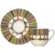 Coffret de 6 tasses et soucoupes moka - 10 cl