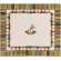 Coffret de 1 coupe carr�e - 29,5x26,5 cm
